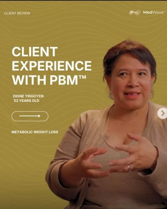 MedWave client review card about metabolic weight loss